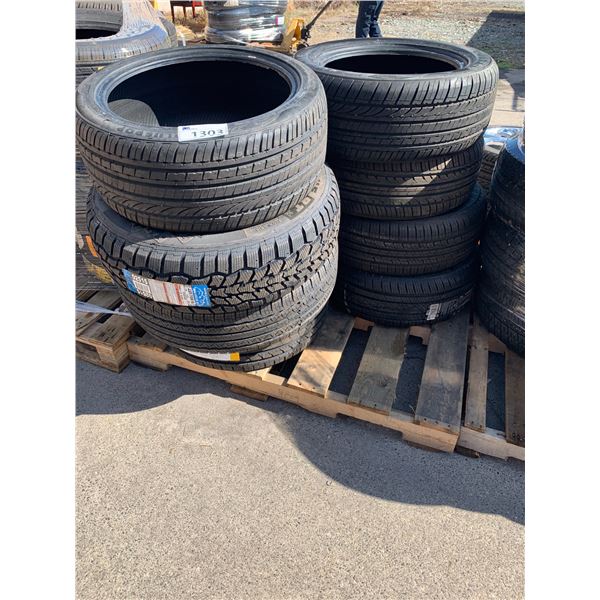 *ALL NEW* PALLET OF 8 ASSORTED TIRES **$6.50/TIRE ECO-LEVY WILL BE CHARGED**