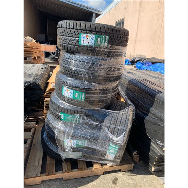 *ALL NEW* PALLET OF 7 ASSORTED TIRES **$6.50/TIRE ECO-LEVY WILL BE CHARGED**