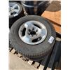 Image 2 : SET OF 3 MICHELIN X RADIAL LT 2 P245/70R16 TIRES MOUNTED ON 6 BOLT METAL RIMS