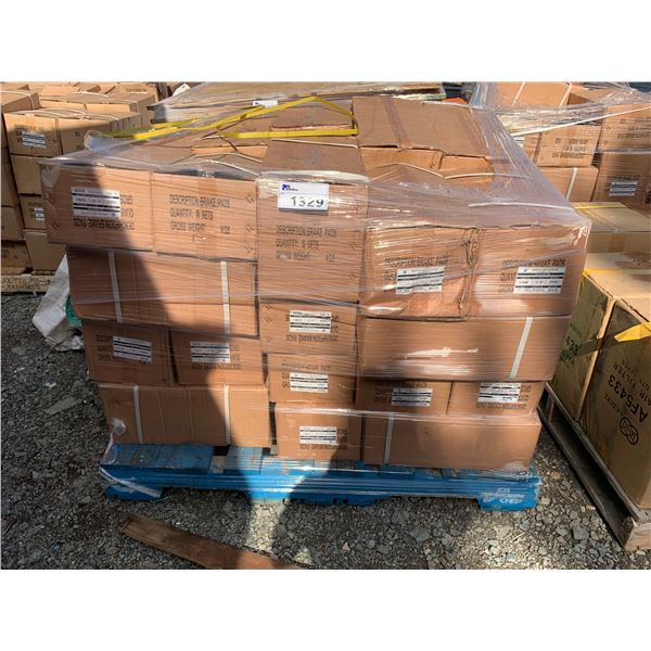 PALLET OF ASSORTED ANTCH INDUSTRIES DISC BRAKE PADS (10 UNITS PER BOX, APPROX 40 BOXES)