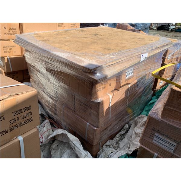 PALLET OF ASSORTED ANTCH INDUSTRIES DISC BRAKE PADS (10 UNITS PER BOX, APPROX 40 BOXES)