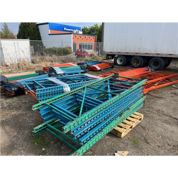 LARGE LOT OF PALLET RACKING