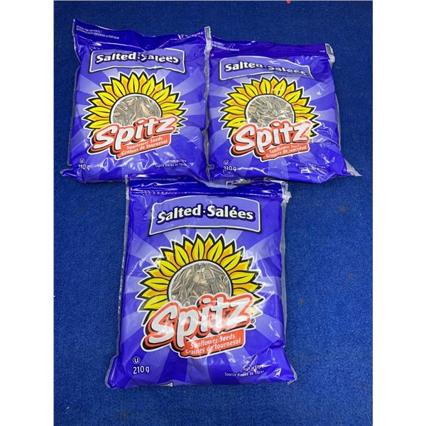 Salted Spitz Sunflower Seeds (3 x 210g)