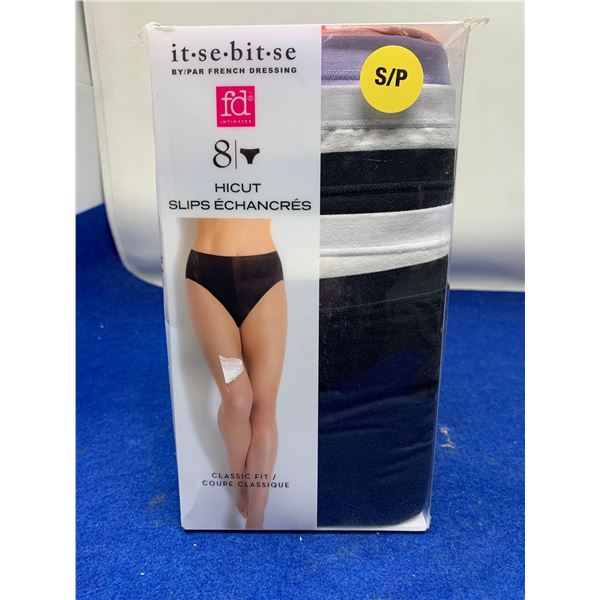 itsebitse Hicut Classic Fit Underwear (S) 8ct