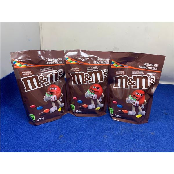 Milk Chocolate M&M Candy (3 x 200g)