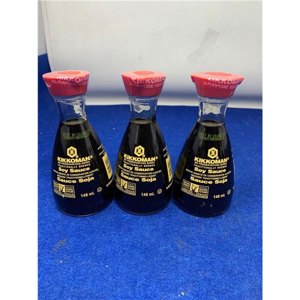 Kikkoman Soy Sauce (3 x 148ml)