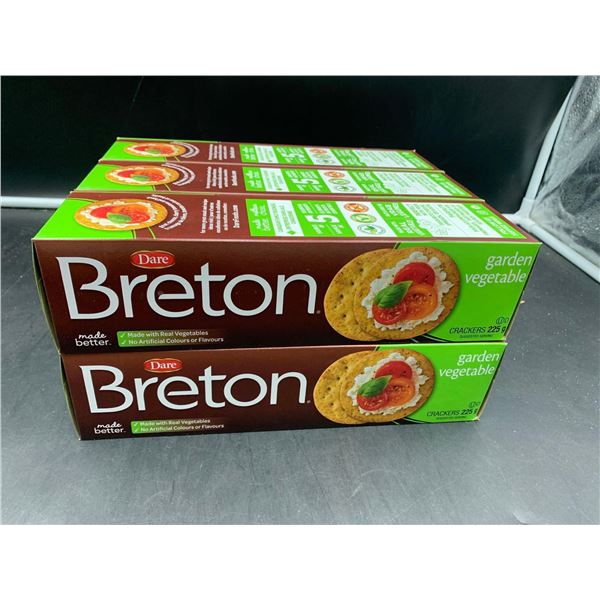 Dare Breton Garden Vegetable Crackers (6 x 225g)