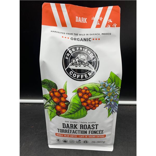 Frog Friendly Coffee-Dark Roast Wholebean Coffee (907g)