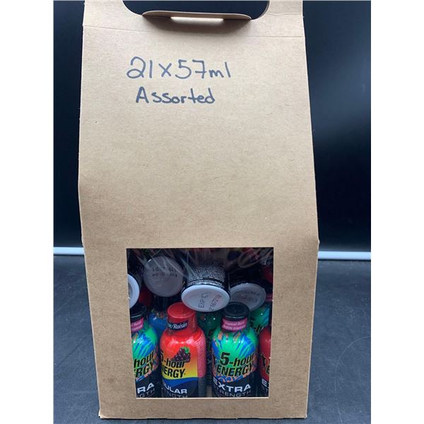 Assorted 5 Hour Energy Drinks (21 x 57ml)