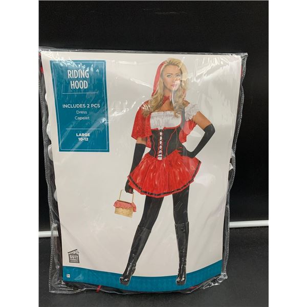 Riding Hood 2pc Costume (Large 10-12)