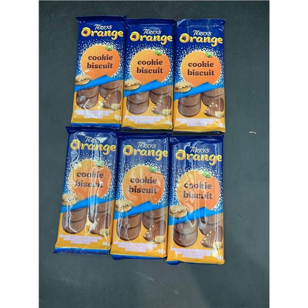 Terry's Orange Cookie Biscuit Candy Bars (6 x 90g)