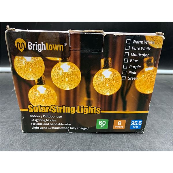 BrighTown Solar String Lights (35.6ft)