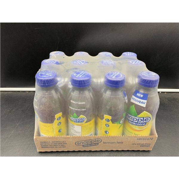 Snapple Zero Sugar Lemon Iced Tea (12 x 473ml)