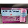 Image 1 : S.Pellegrino Dark Morello Cherry & Pomegranate Carbonated Natural Mineral Water (8 x 330ml)