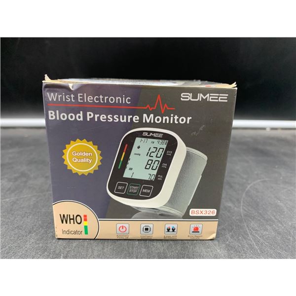Wrist Electronic Blood Pressure Monitor