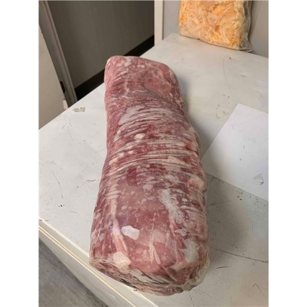 FROZEN - Pork Loin Boneless 1/4"x3/4" Approx 4.5Kg
