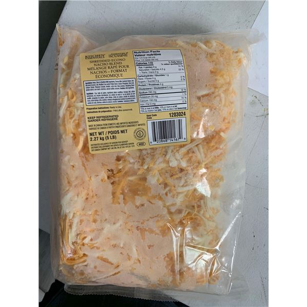 Kitchen Essentials Shredded Econo Nacho Blend Cheese 2.27Kg (5 Lbs)