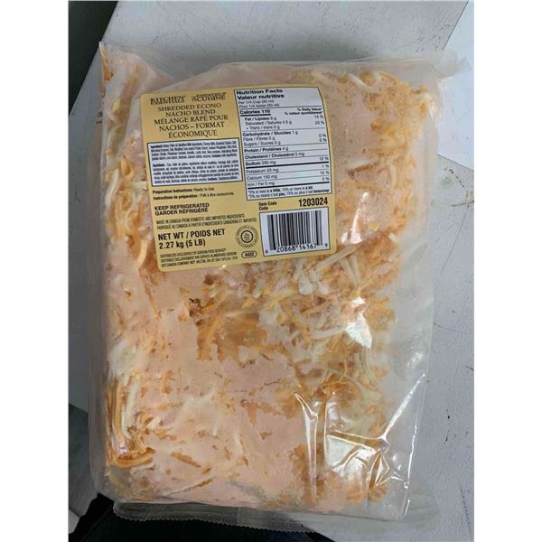 Kitchen Essentials Shredded Econo Nacho Blend Cheese 2.27Kg (5 Lbs)