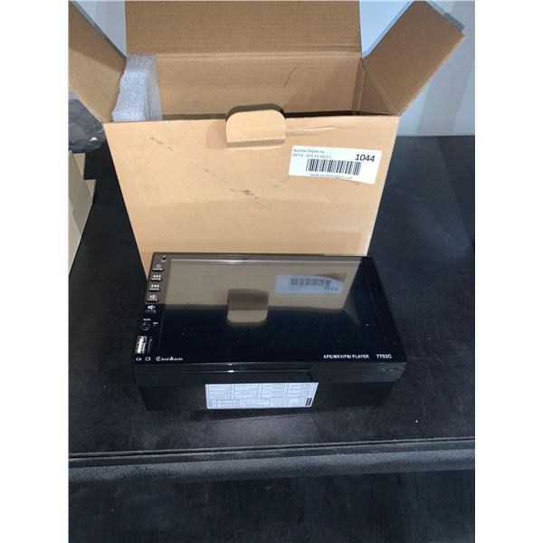 7703C 7 inch Car Double Butt Universal MP5 Bluetooth Player, Style: Standard+4 Light Camera