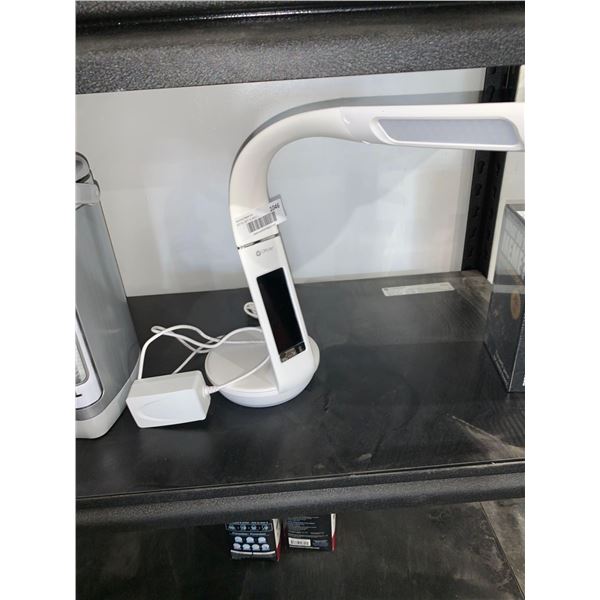 Ottlite Wireless Charging LED Desk Lamp with Colour - Changing Base