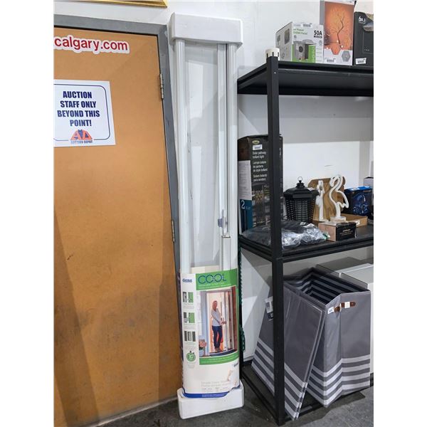 Genius Retractable Cool Screen Door Single Door