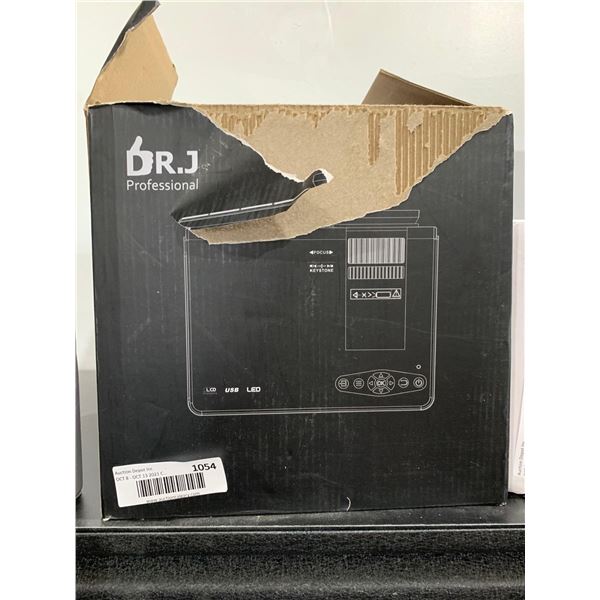 Dr.J Professional Projector & Cloth Screen
