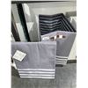 Image 1 : Nautica Set of 2 Foldable Hamper  19" L x 14" W x 23" H