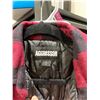 Image 5 : Aggressor Red / Black Check  Size LG Quilt Lined DoeSkin Work Shirt