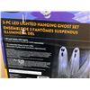 Image 2 : Holiday Living 3-Pc LED Lighted Hanging Ghost Set
