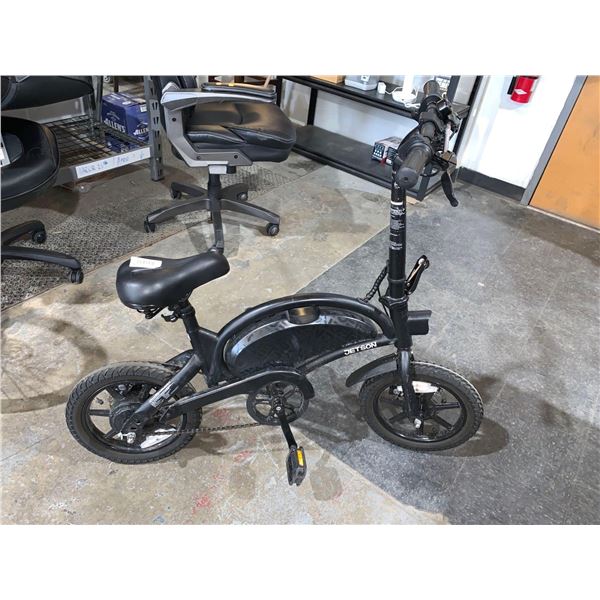 Jetson Folding Electric Bike, - NO CHARGE CORD - SOLD AS IS