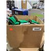 Image 2 : Box Lot of Rubberized Miracle Grow Green Garden Ties (Cut To Size)