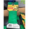 Image 3 : Box Lot of Rubberized Miracle Grow Green Garden Ties (Cut To Size)