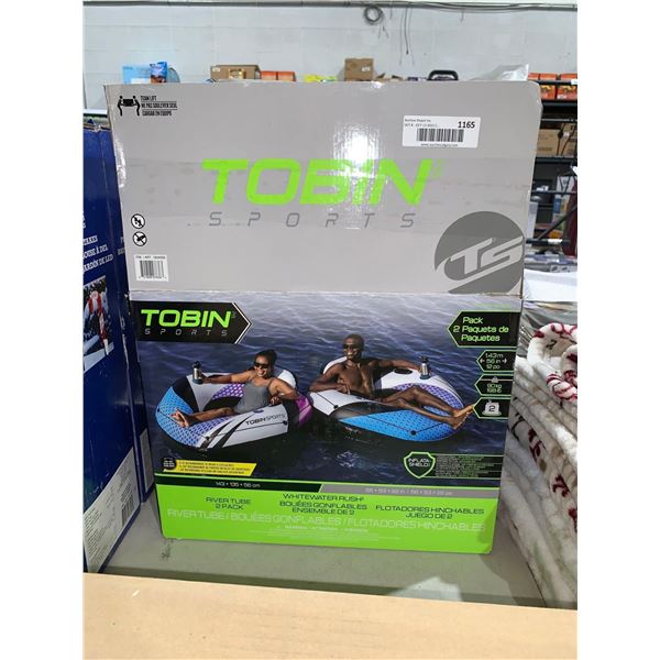 Tobin Sports River Tube 2 Pack 56"x53"x22"