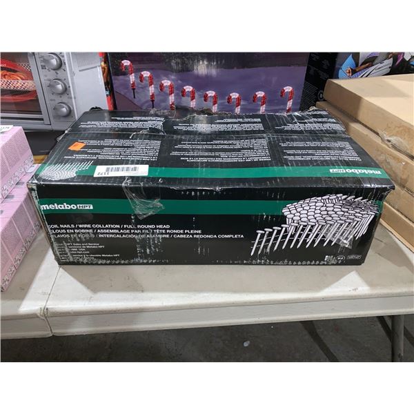 Metabo HPT Coil Nails / Wire Collation / Full Round Head