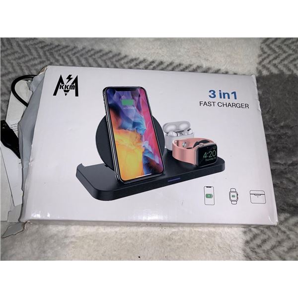 Multi Device Charging Dock Station - Phone - Airpods & Apple Watch