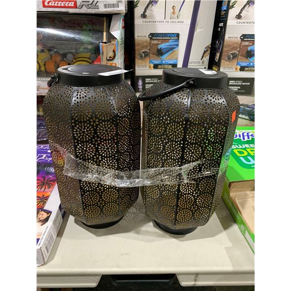 Solar Lanterns Pack of 2