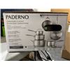 Image 2 : Paderno 11 Pc Canadiana Classic Series Stainless Steel Cookware Set