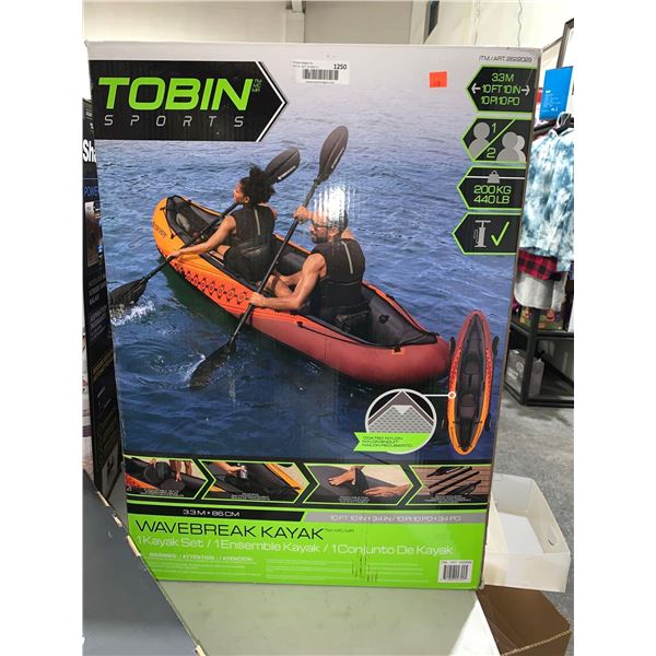 Tobin Wavebreaker 1 kayak Set 10'10" x 34"