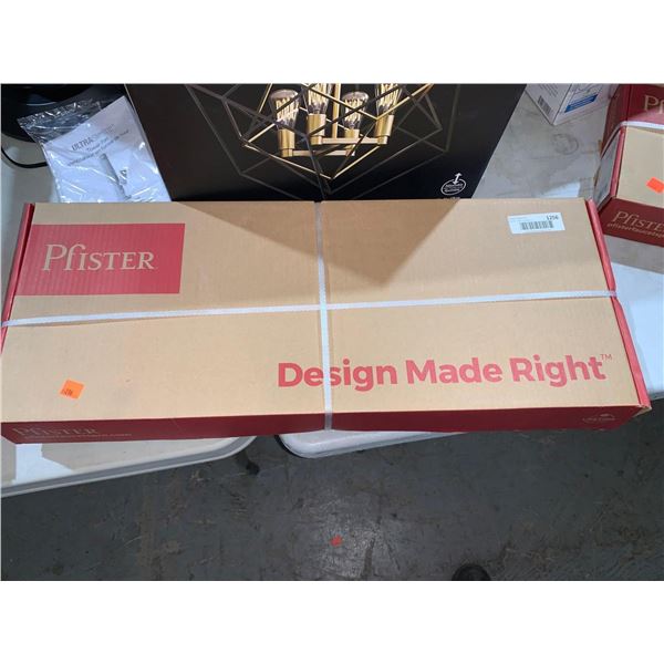 Pfister Stellen LG572 SAB Single-Handle Bar Faucet with Pull-Down Sprayer in Matte Black