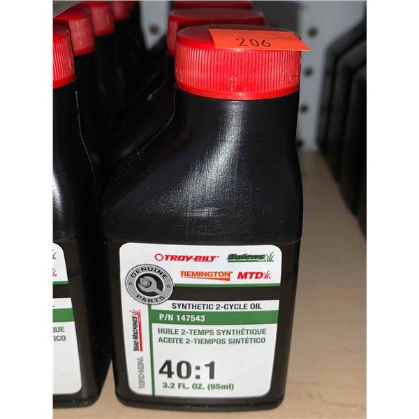 Trot-Bilt Synthetic 2-Cycle Oil 40:1 95ml x 12