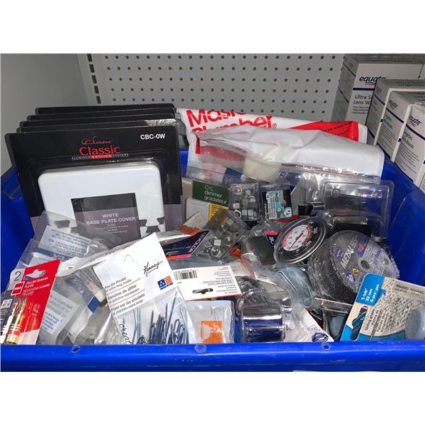 Lot of Misc Plumbing And Household Supplies