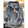 Image 1 : Ladies Pull Over Plush Size Medium Light Indigo
