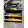 Image 2 : DeWalt Stak Tool Storage Organizer, Double Drawers (DWST17804) , Black