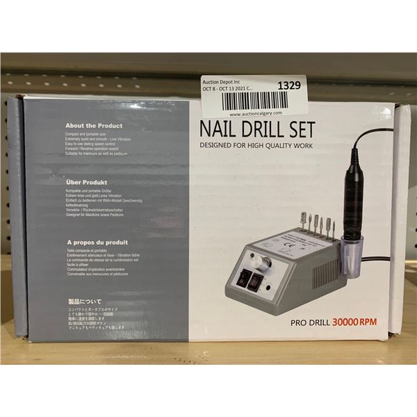 Electric Nail Drill Set