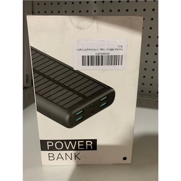 NEW Solar Powered Power Charger Bank