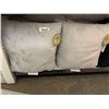 Image 1 : Signature Lot of 2 NEW Plush Gray Accent Pillows