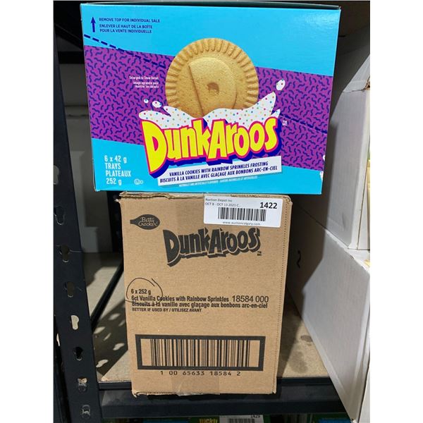 Dunkaroos Vanilla Cookies with Rainbow Sprinkles Frosting (6- 6 x 42g)