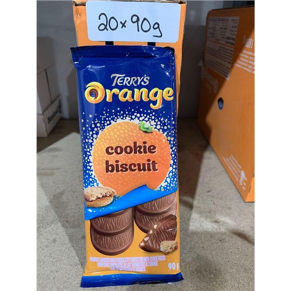 Terry's Cookie Biscuit Orange Candy Bars (20 x 90g)