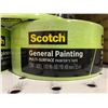 Image 2 : Scotch General Painting Multi-Surface Painter's tape 1.88"x60yd x 6