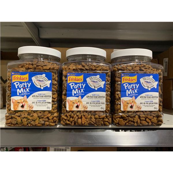 Friskies party Mix ocean whitefish 3 x 454g